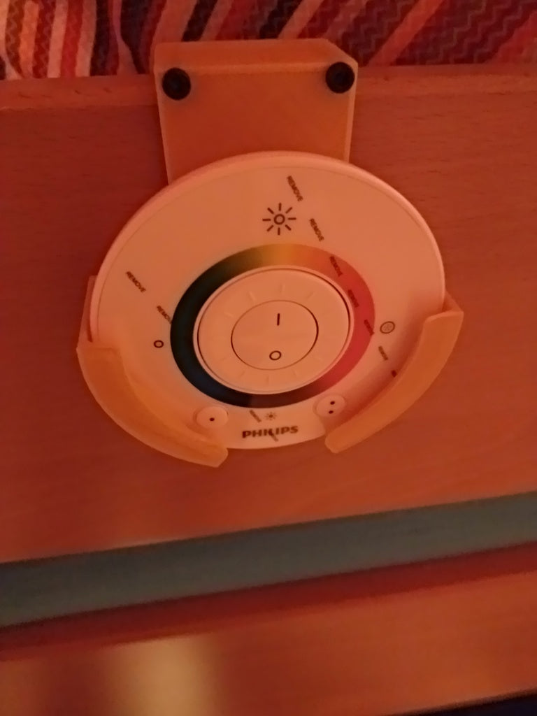 Secure holder for Philips Hue Remote