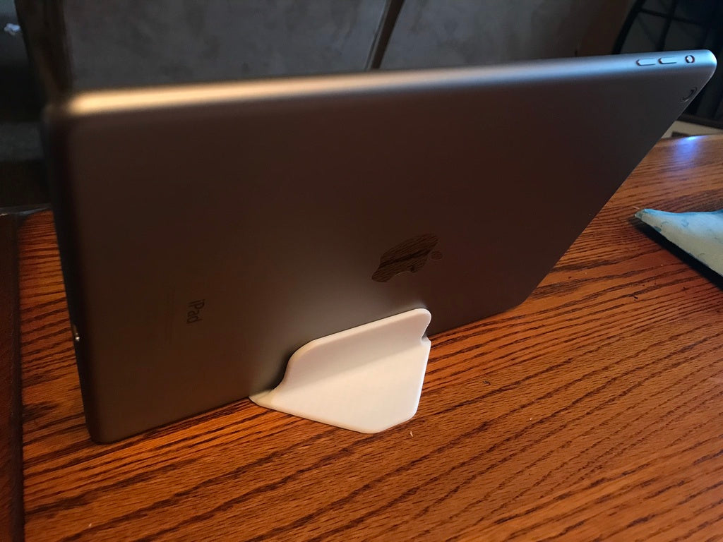 Simple but Stable iPhone/iPad Stand for Desk or Nightstand