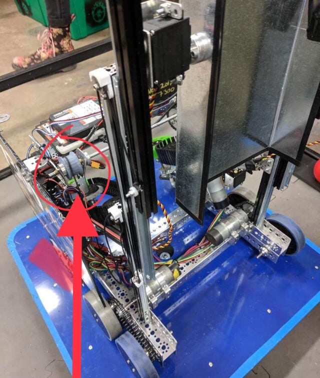 Spool for Linear Slide Lift - FTC Tetrix Robotics