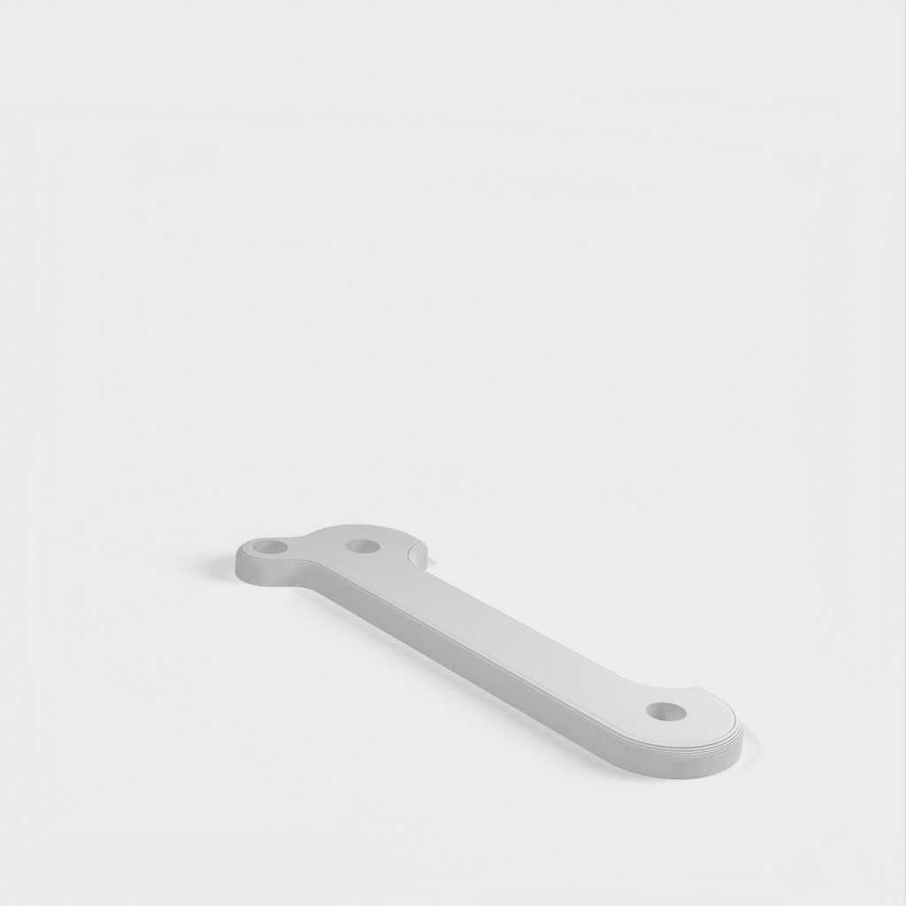 Simple key organizer with M3 screws