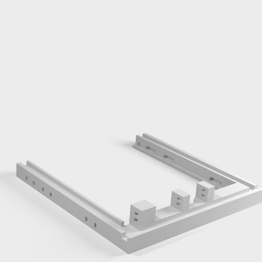 Homebrew Blade Server Cabinet - Fully Printable (Mini-ITX)