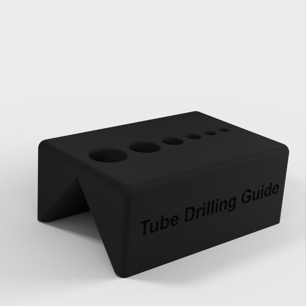 Pipe drilling guide
