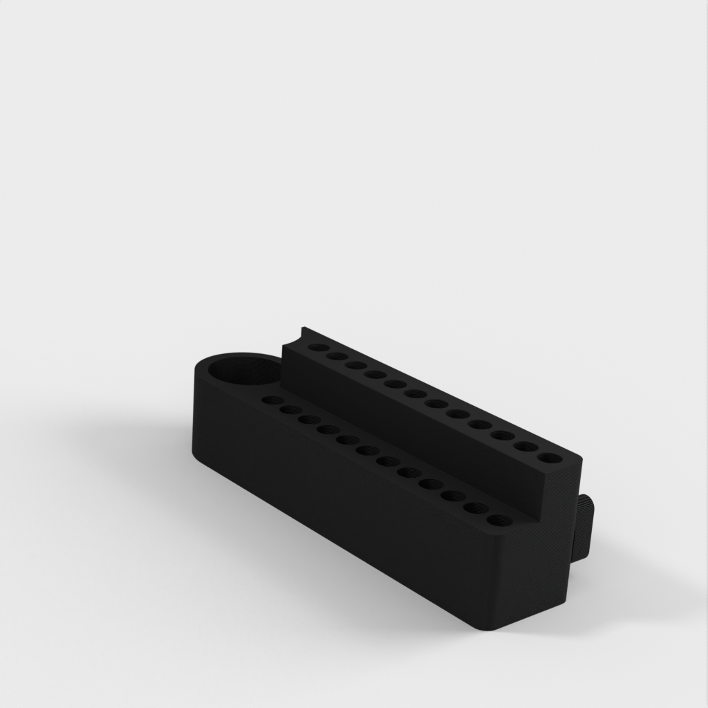 IKEA Skadis holder for Trojan Precision screwdriver set