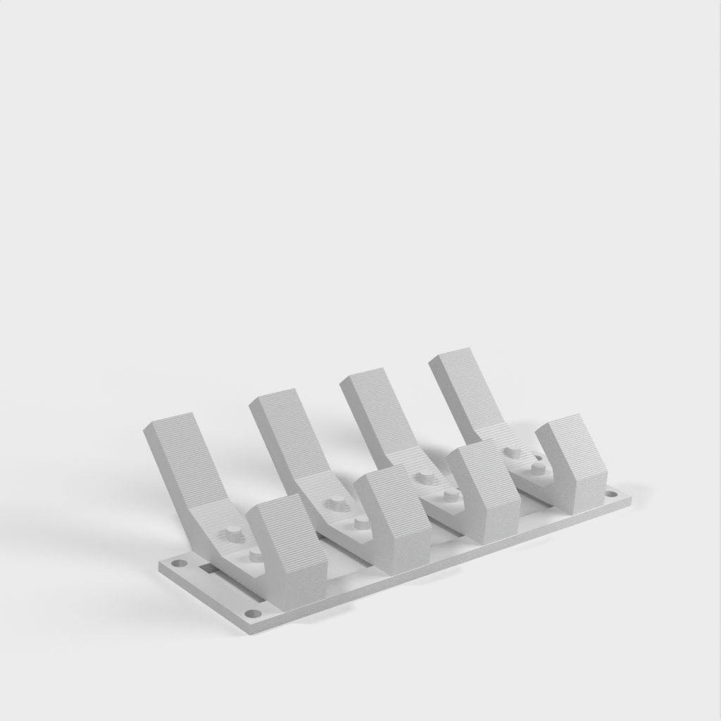 4 Hooket Coat Hanger / Coat Hook / Tower Hanger