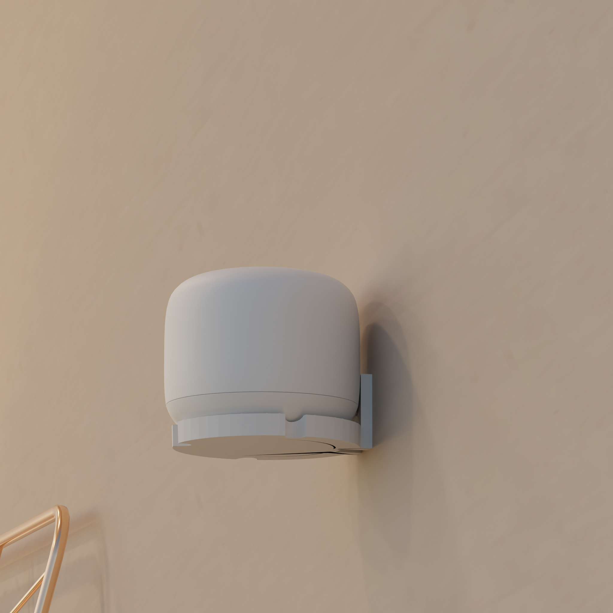 Vertical wall mount for Google Nest Wifi