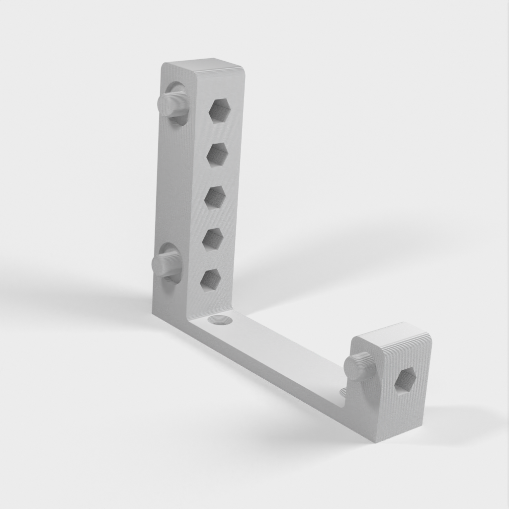 Bosch IXO4 wall holder with space for bits