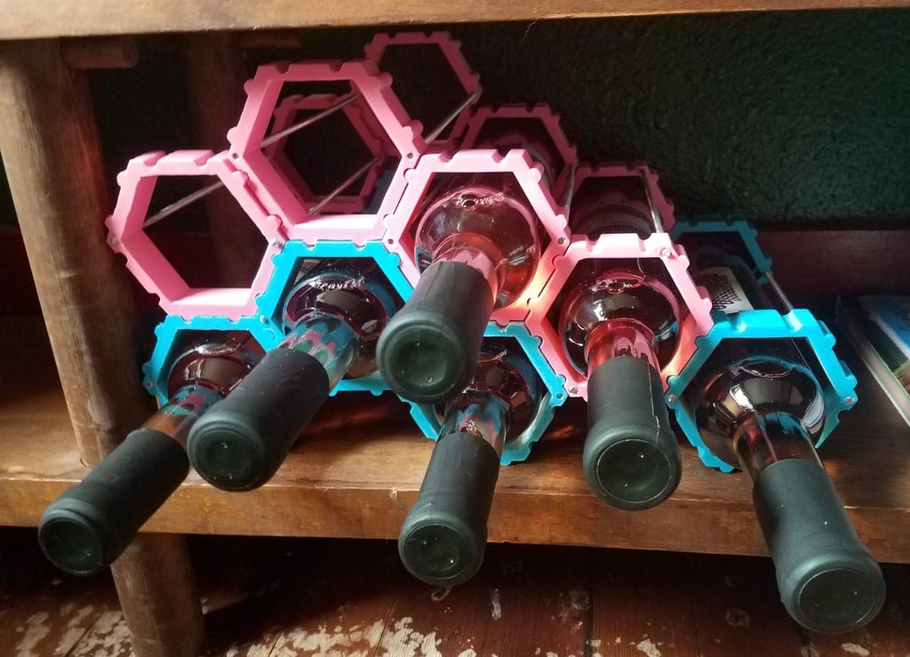 Modular Wine Rack for 375ml Bottles