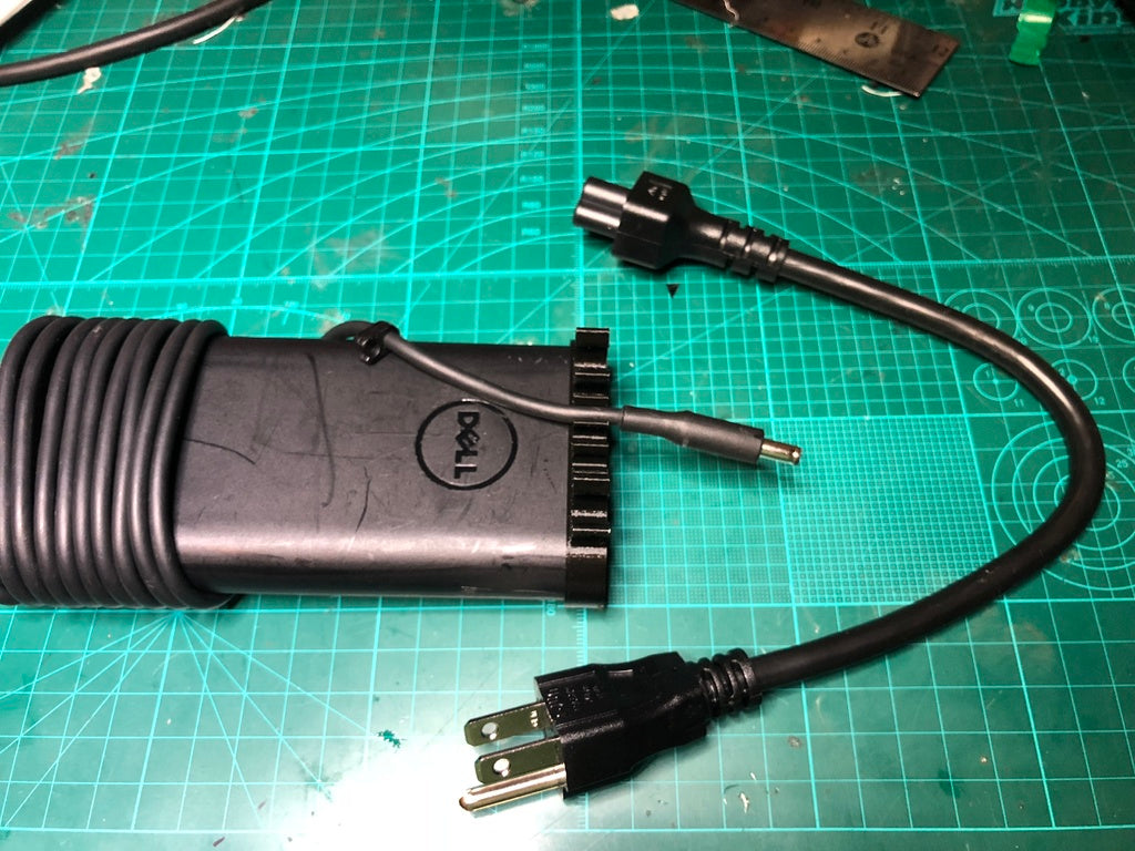 Cable clip for Dell XPS Power Adapter