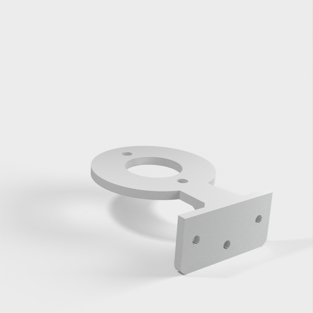 Wall bracket for Tapo C200 with horizontally oriented mounting holes