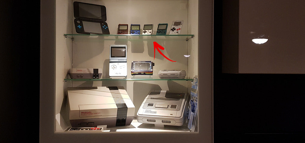 Minimalist Nintendo Gameboy Console Stand