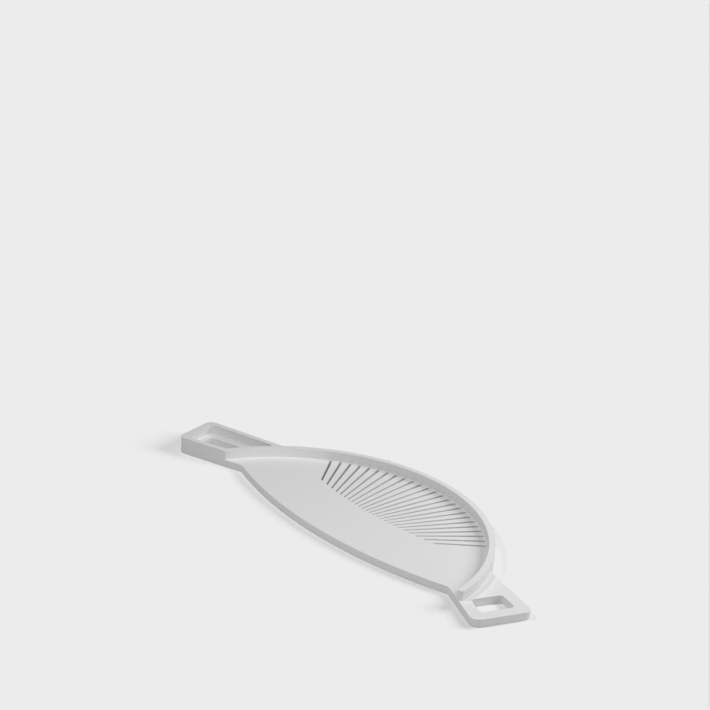 Small handheld pasta strainer for smaller beds