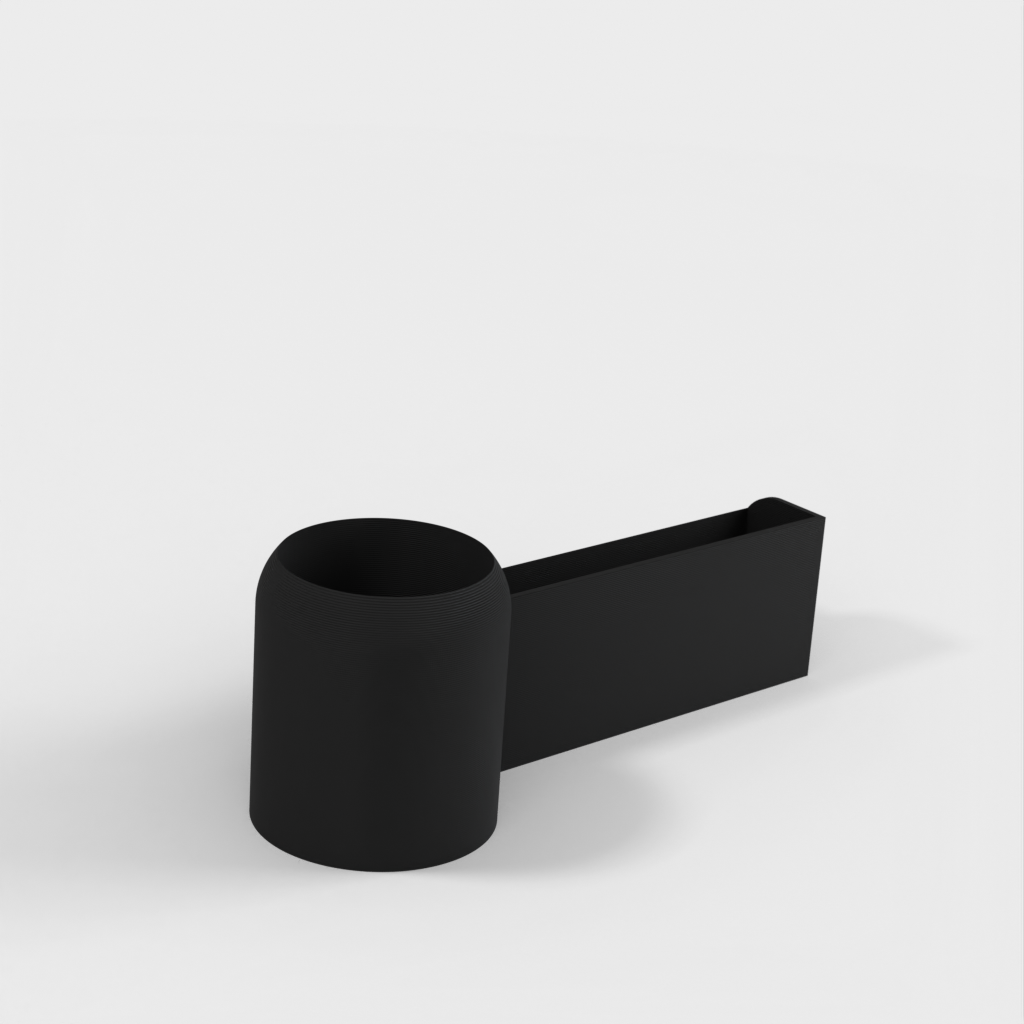 Desk organizer for Kaliber with LED lamp
