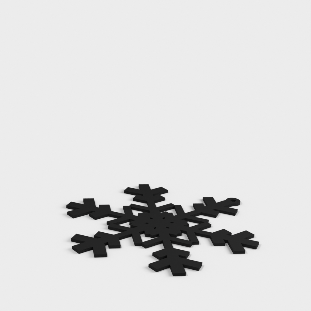 Random Snowflake Generator v11 Ornaments and Earrings