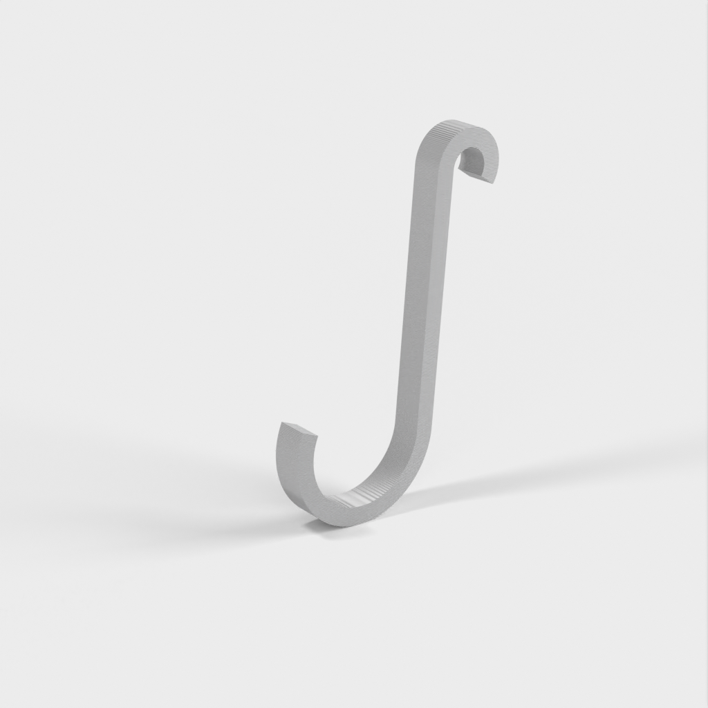 Customisable Hook for IKEA OMAR Shelf