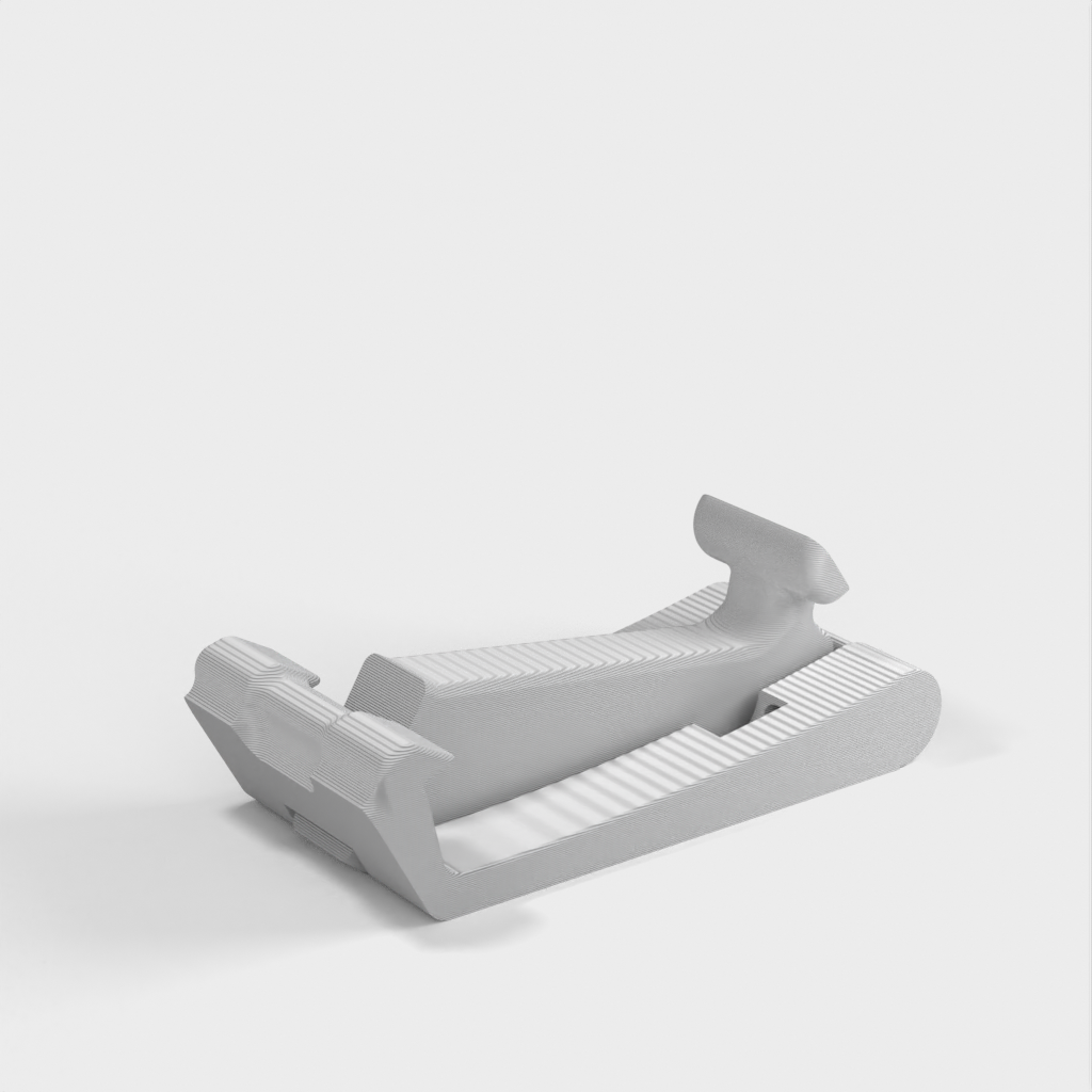 Folding smartphone and tablet stand in narrow and wide sizes