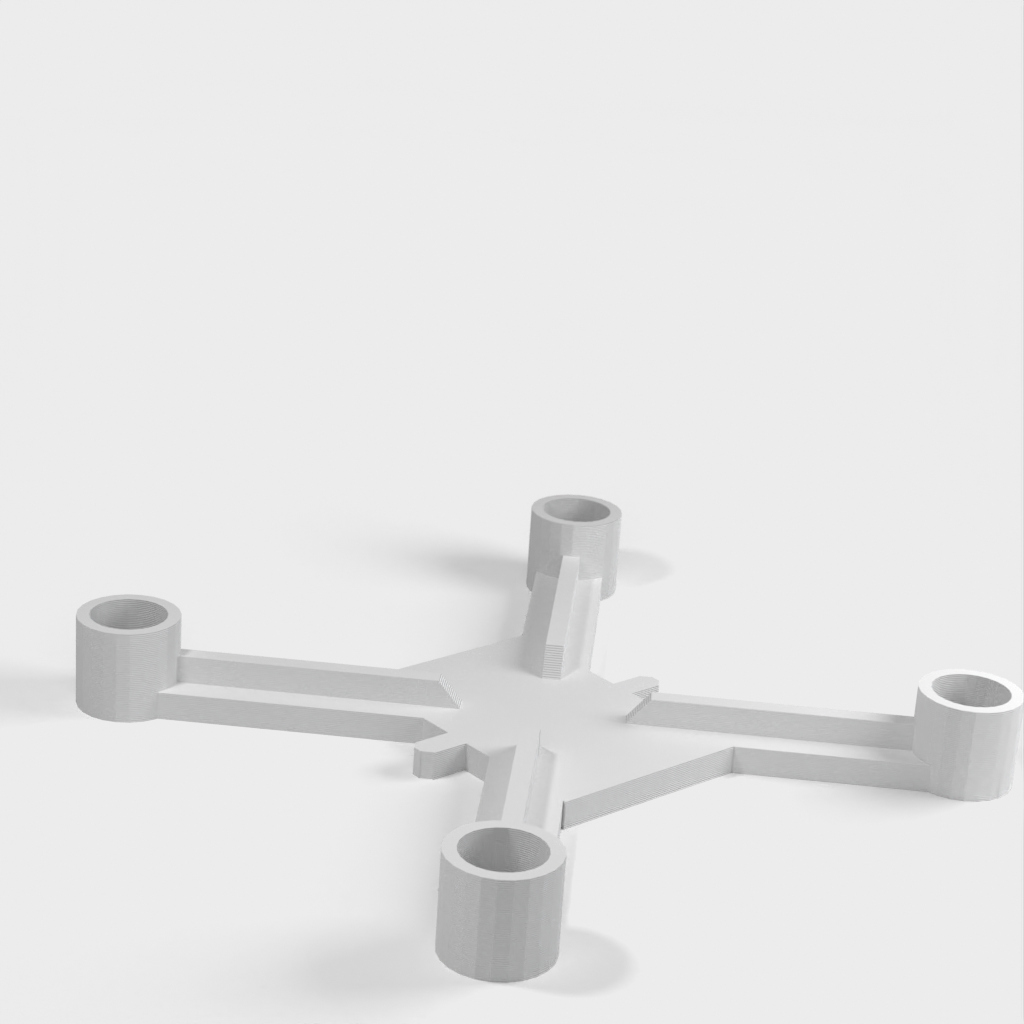 Micro Quadcopter Frame for all Motor sizes from 6mm to 8.5mm