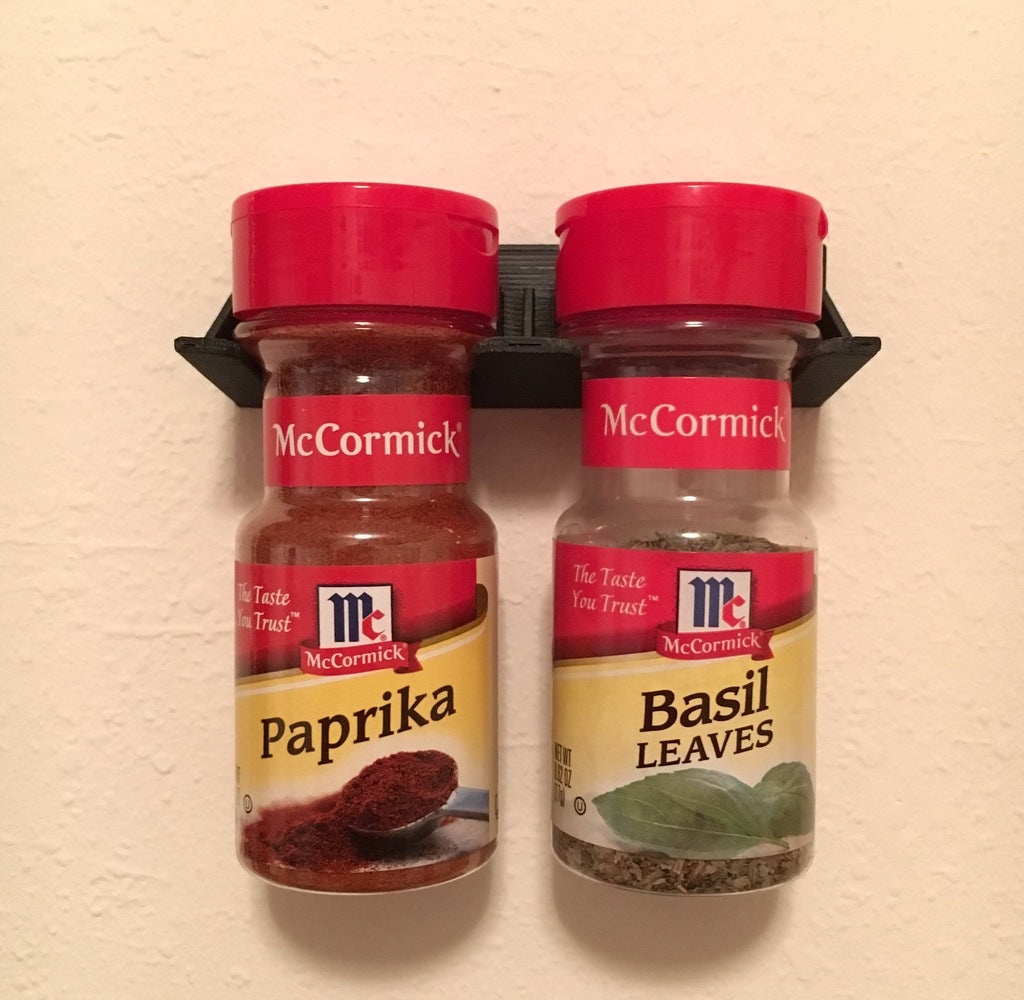 2 Space Spice rack for McCormick Bottles