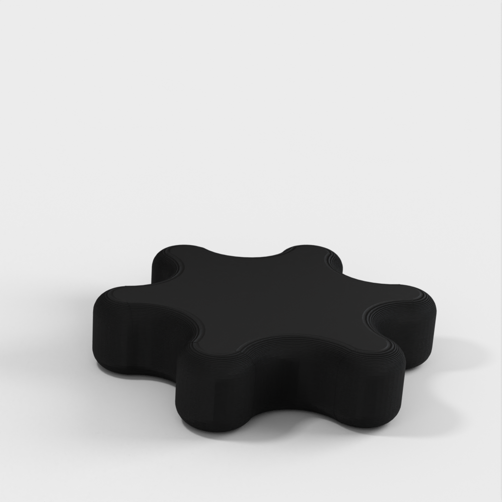 Easy-to-use Flower Knob v1.1 with Rounded Edges