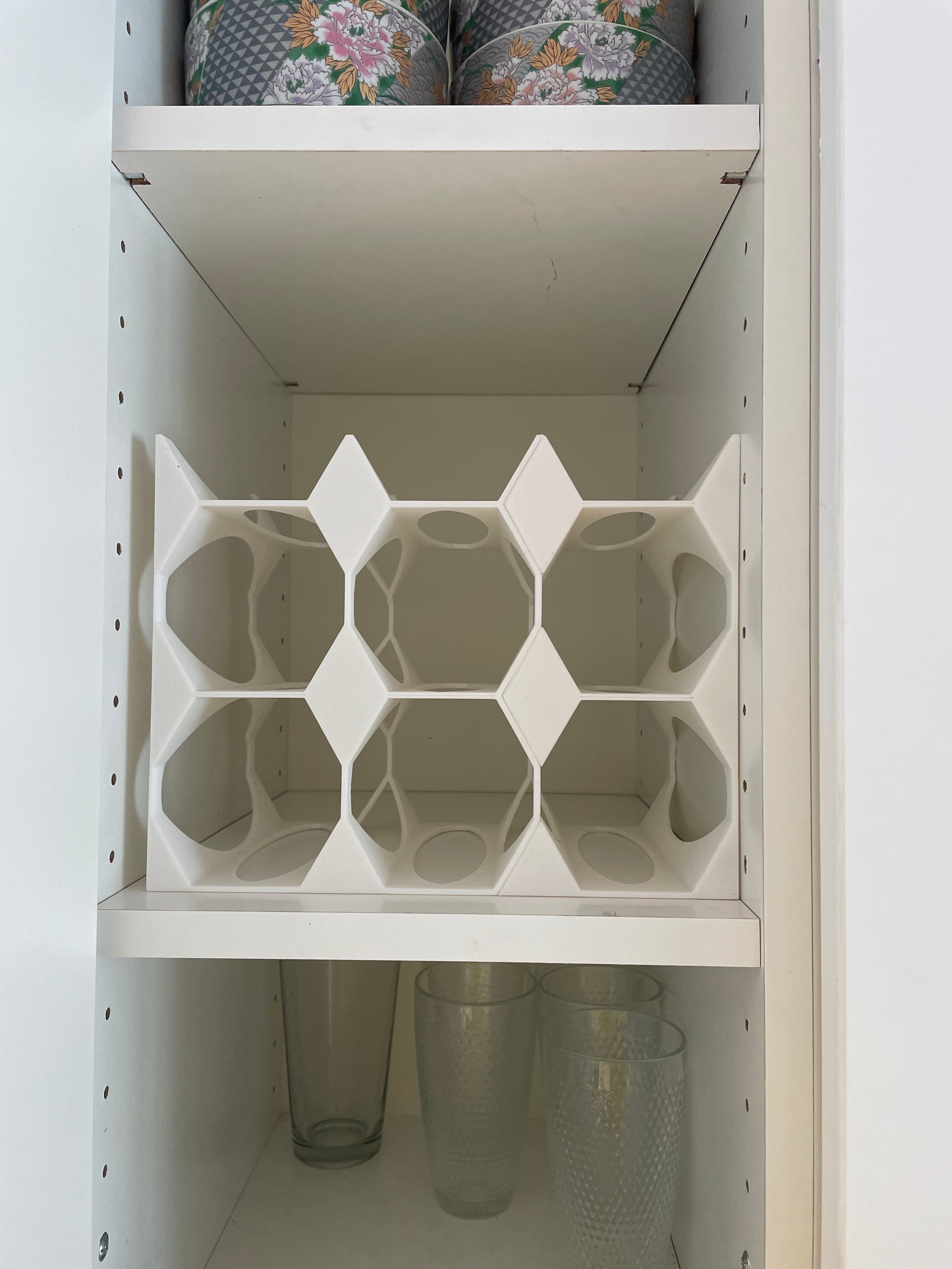 Practical Bottle Rack for Water and Wine Bottles