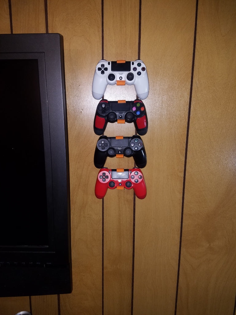 ps4clipMod - Wall mount for PS4 controller