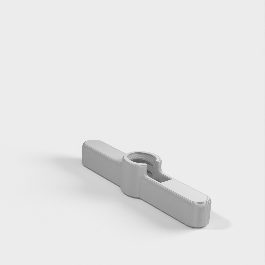 Simple T-handle for hex keys compatible with Craftbot 3D printer