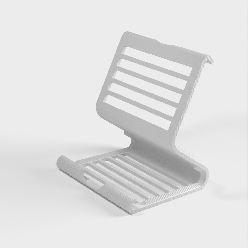 Versatile two-angled phone / tablet stand