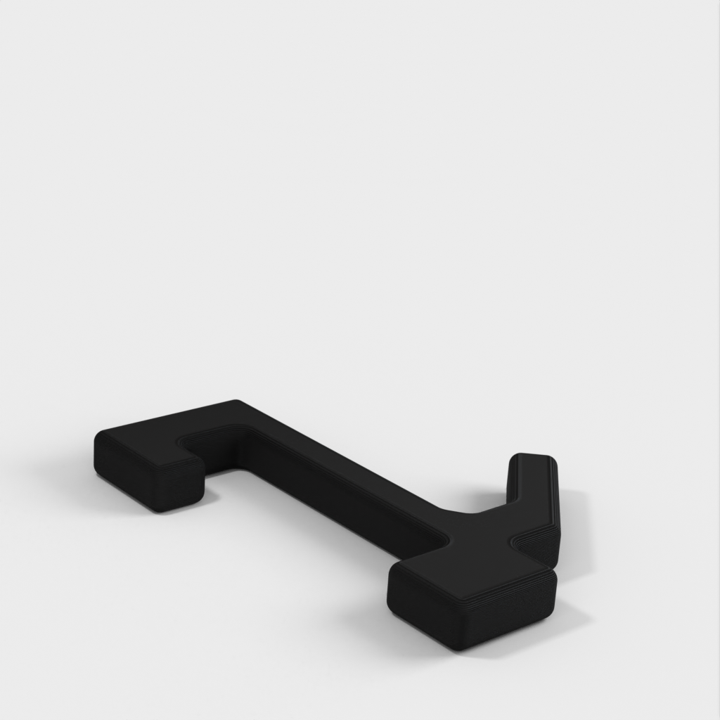 Hooks and pen holder for IKEA Skådis blackboard