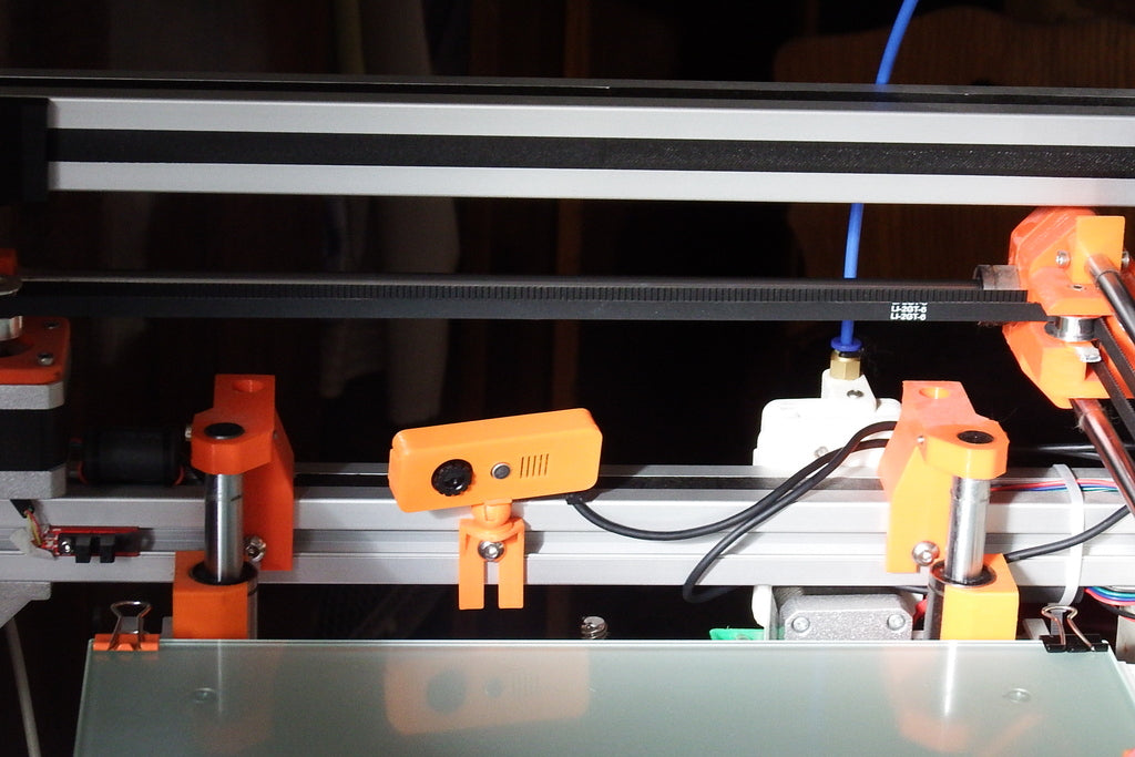 HyperCube Evolution: Logitech c270 Webcam Mount for 30x30 machine profile