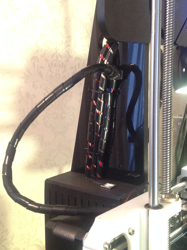Anet A8 X-axis 90-degree Cable Bracket - Omni m505 Compatible
