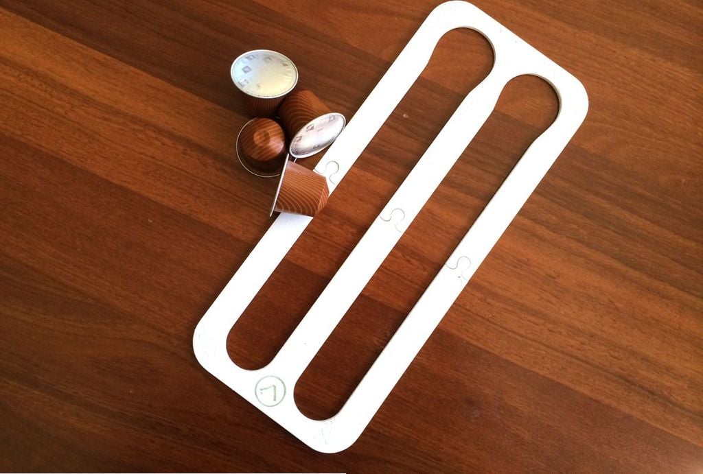 Abacus Nespresso Coffee Capsule Holder for Wall and Cabinet