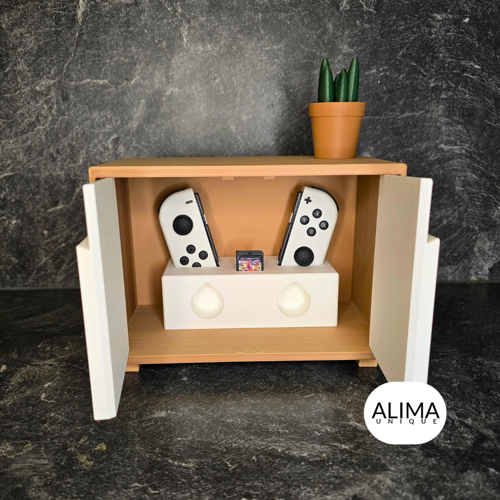 Modern Gaming Sideboard for the Living Room - Organising PS5, Xbox and Switch Controllers