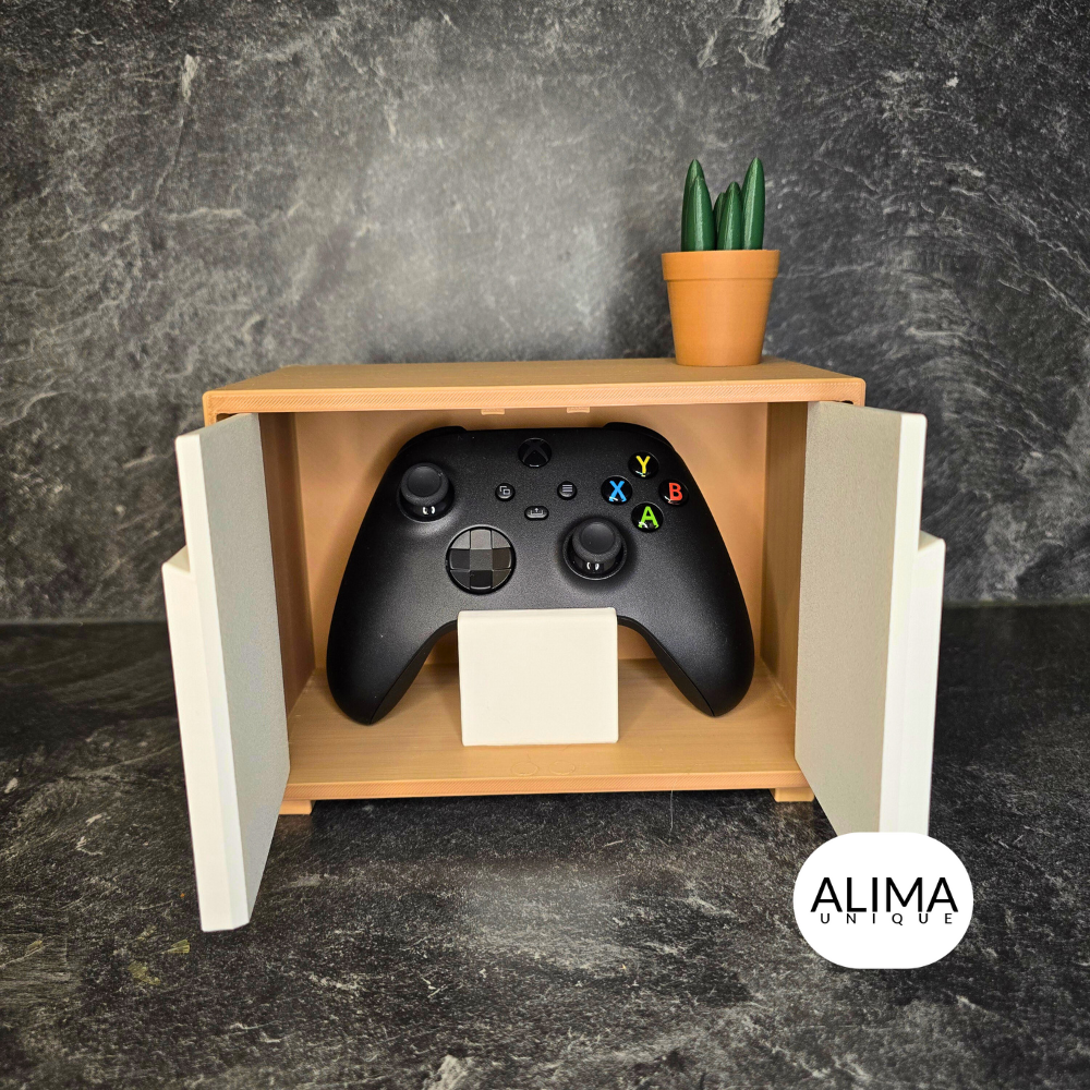 Modern Gaming Sideboard for the Living Room - Organising PS5, Xbox and Switch Controllers