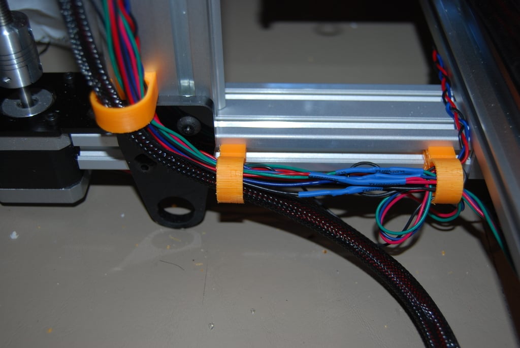 Maker Slide / Hadron Ord Bot Snap-on Cable Holder