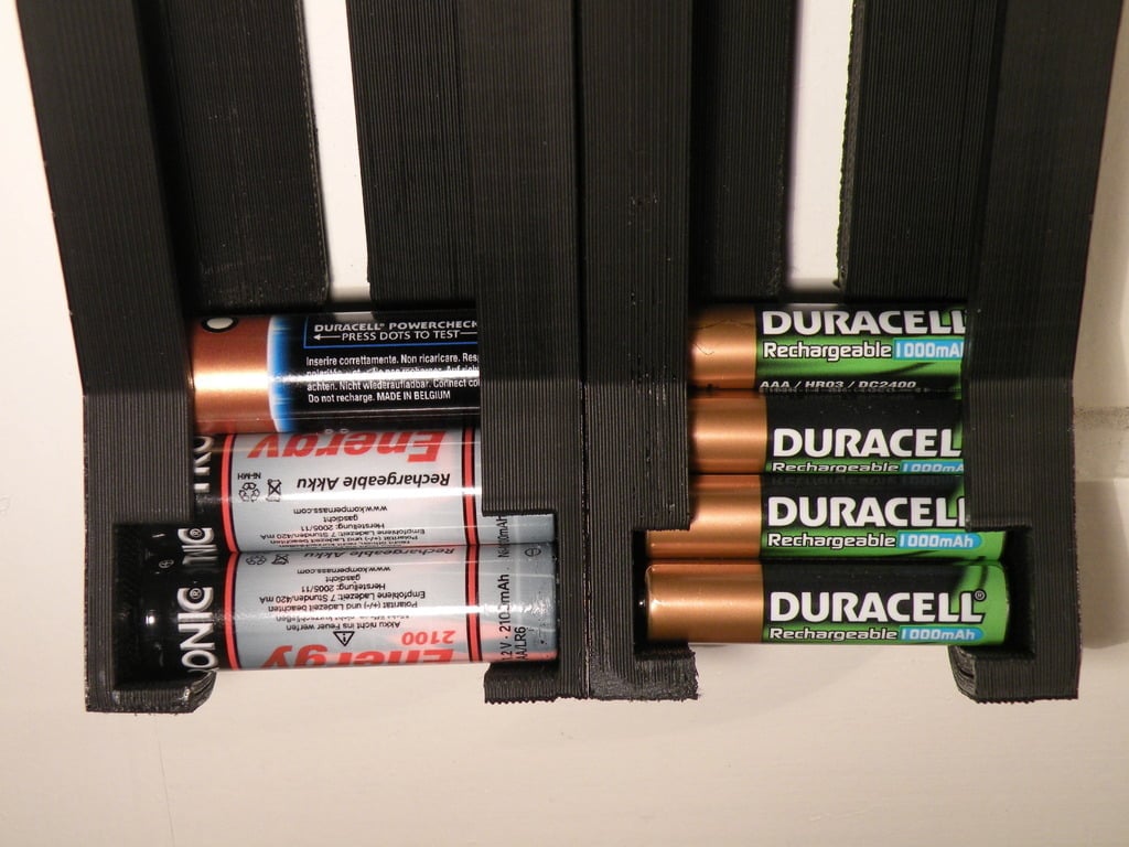 Parametric Cylindrical Battery Dispenser for Storage