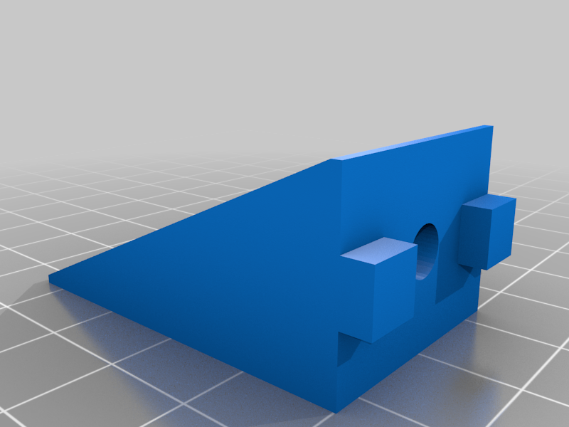 Ender 5 Rear Mounting Bracket for Electronics and Power Supply