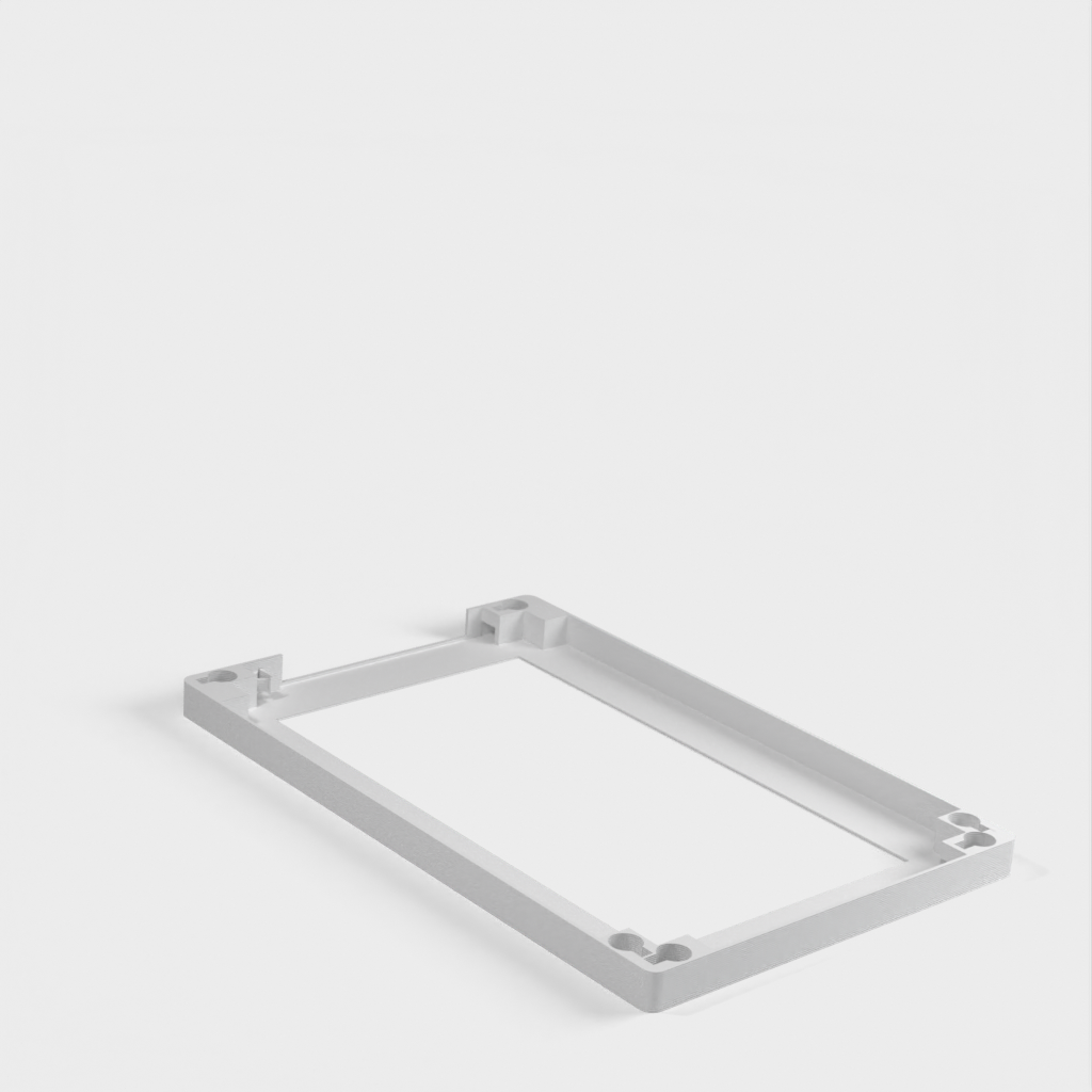 Wall mounting frame for Fire 7 tablet