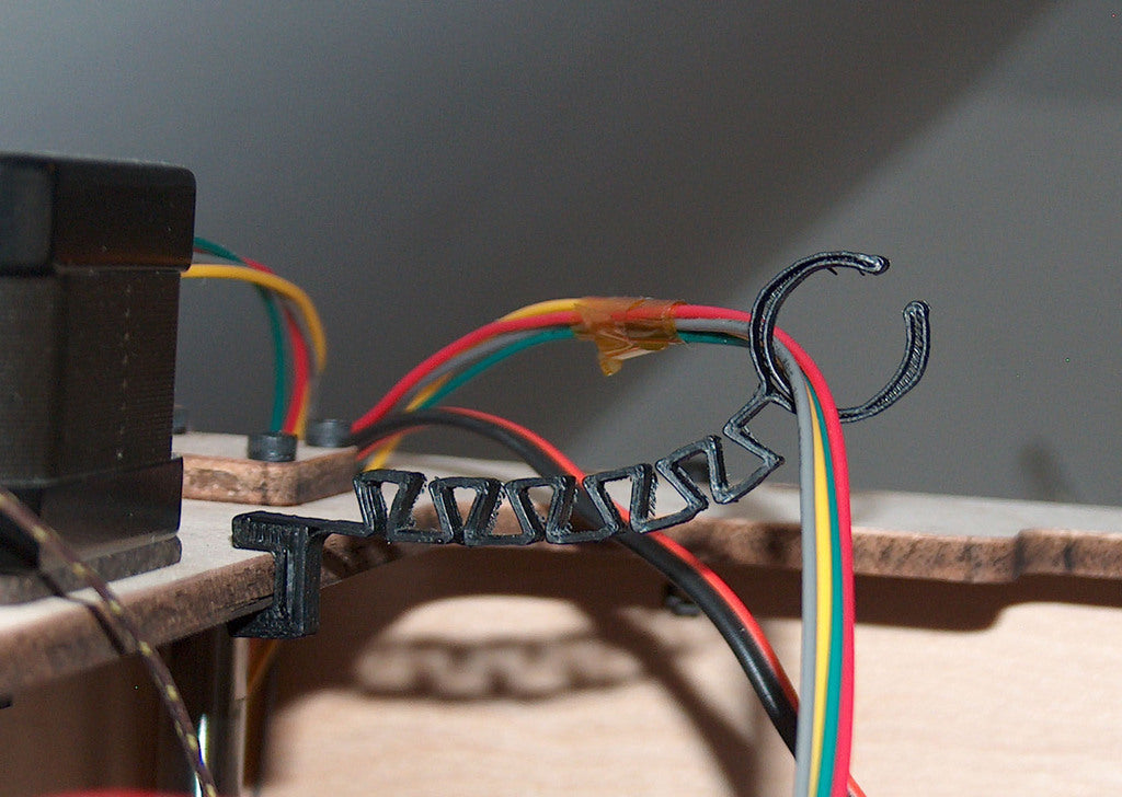 Flexible Cable Clip for Makerbot Thing-O-Matic