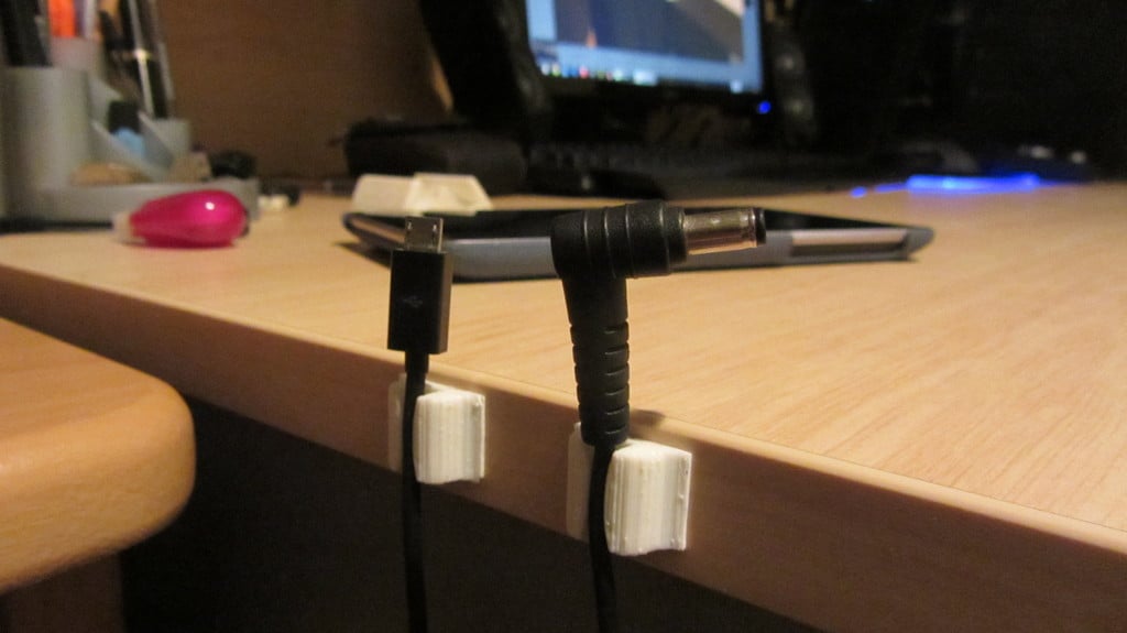 Cable Holder Clip - Simple Cable Organisation