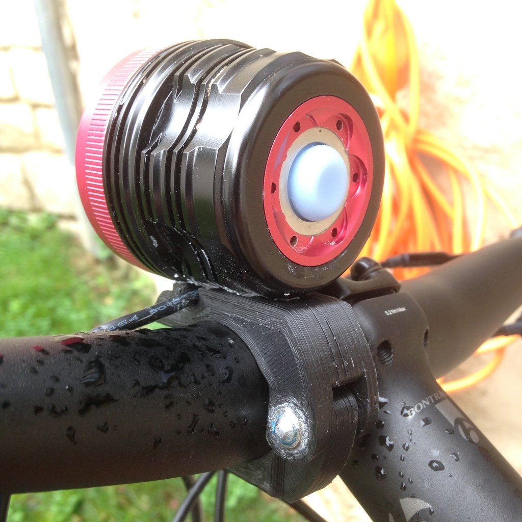 32mm BIKE Light Holder for Mountain Bikes and Bicycle Light Mounting