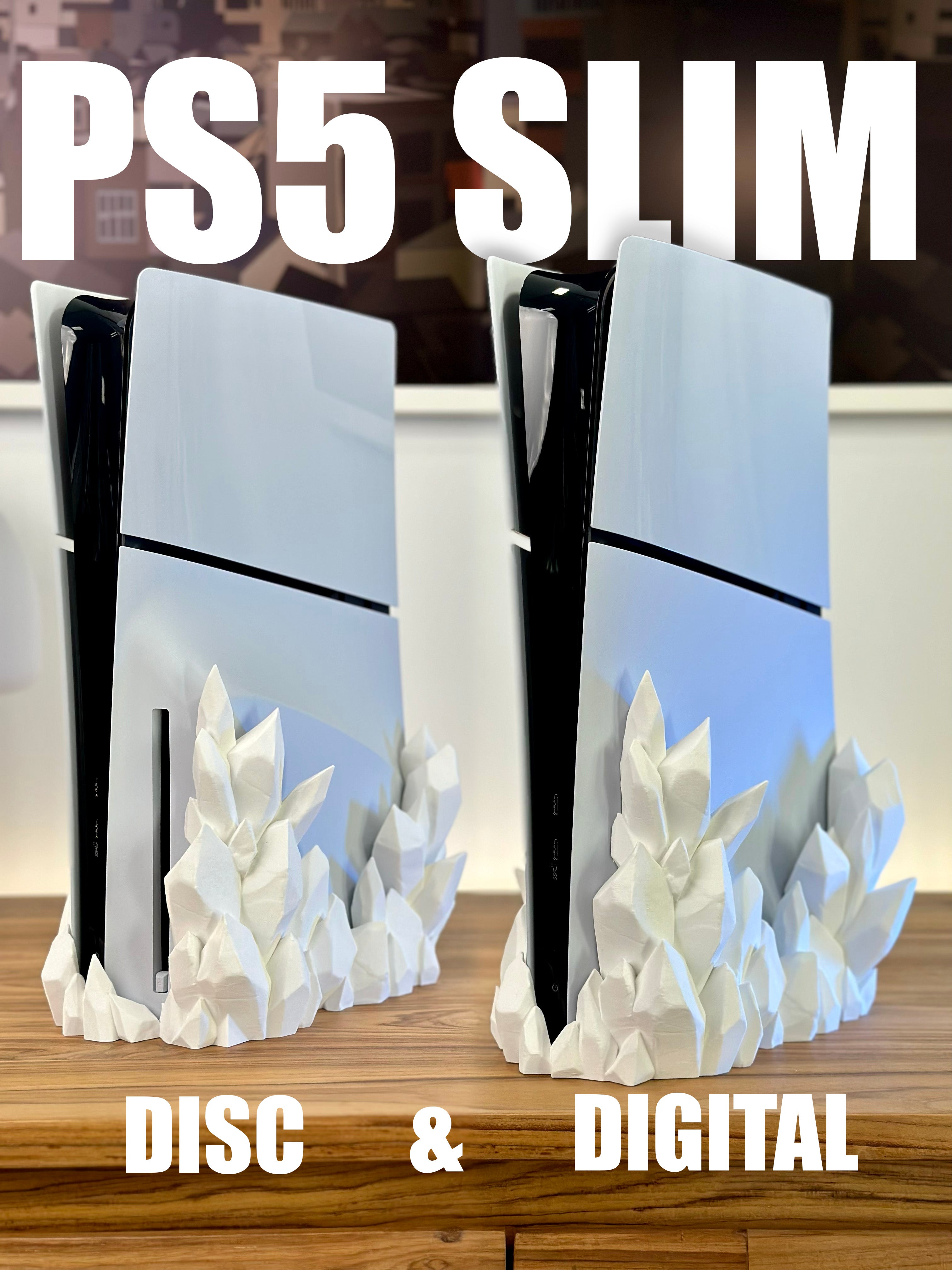 PS5 Slim Crystal Stand Digital and Disc