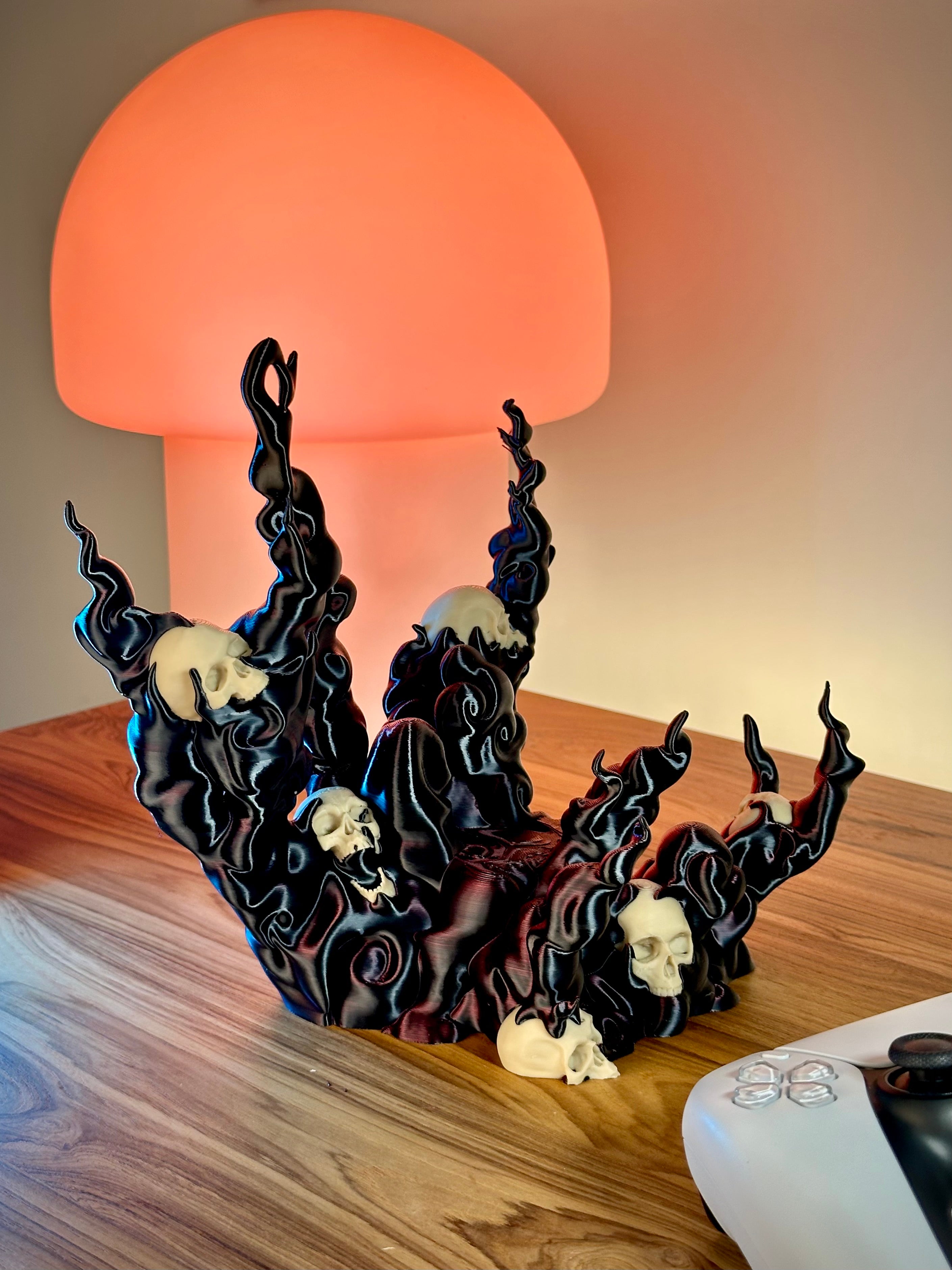 Skull Controller Stand for PS5 Xbox Switch