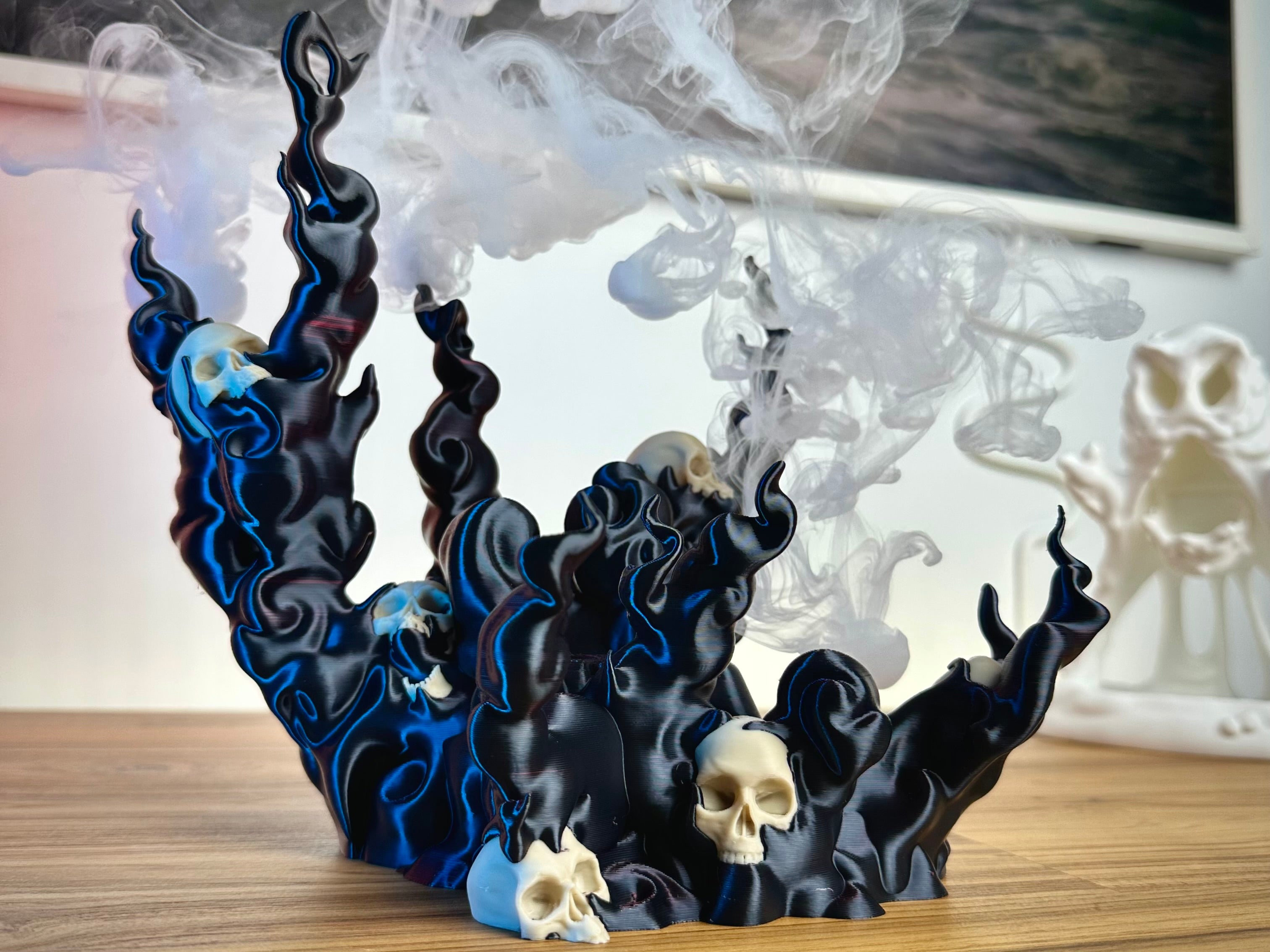 Skull Controller Stand for PS5 Xbox Switch