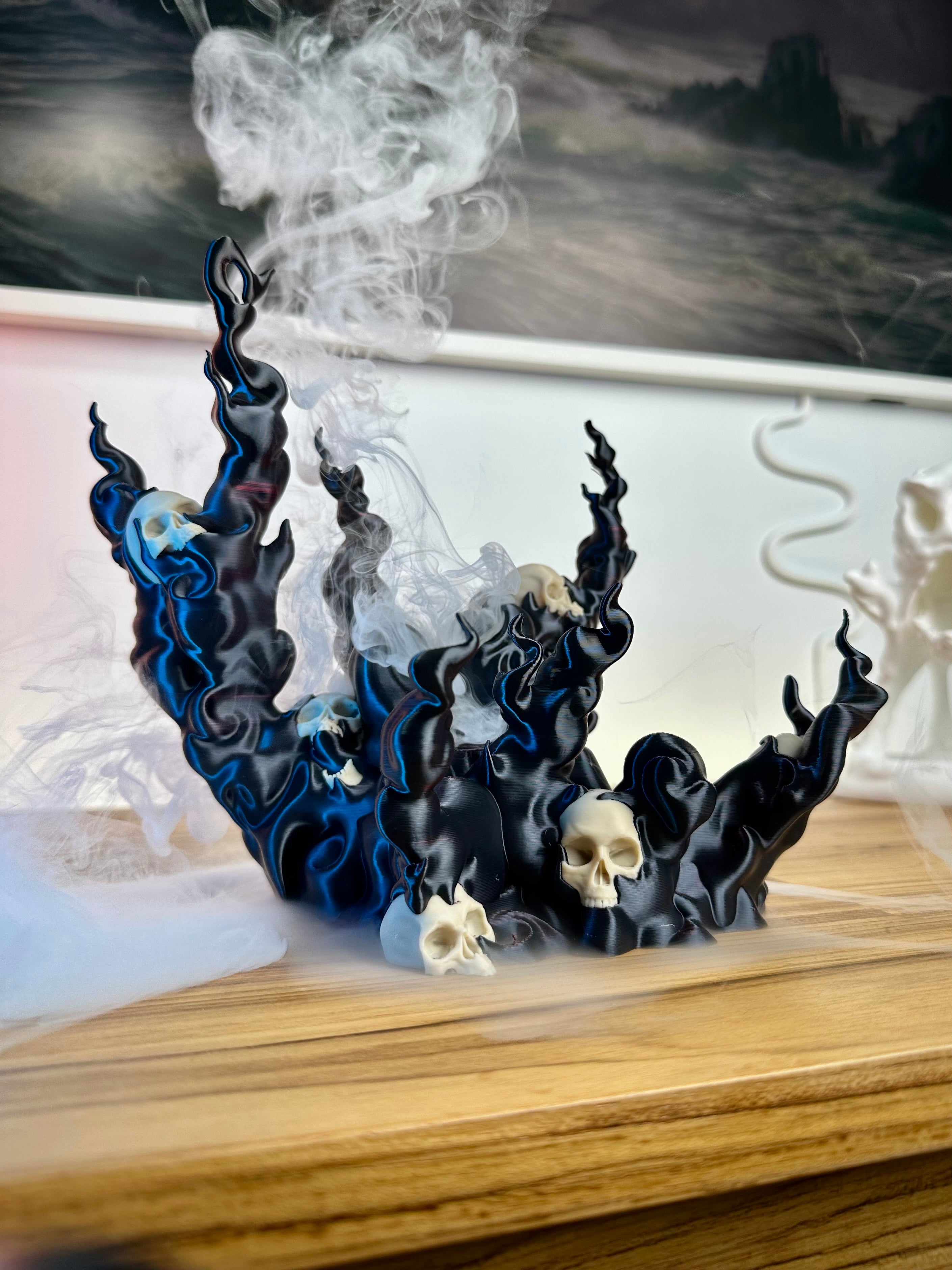 Skull Controller Stand for PS5 Xbox Switch