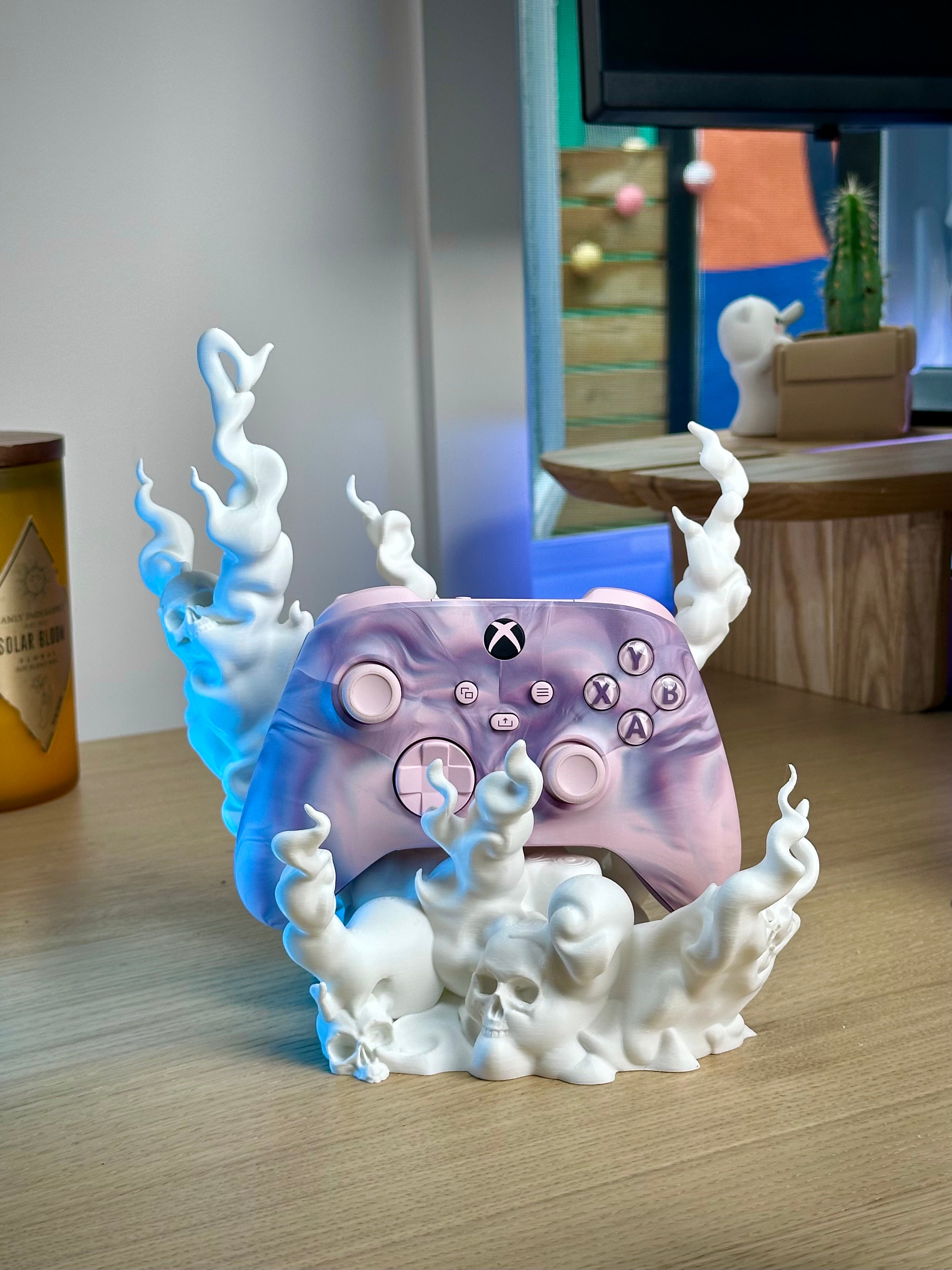 Skull Controller Stand for PS5 Xbox Switch
