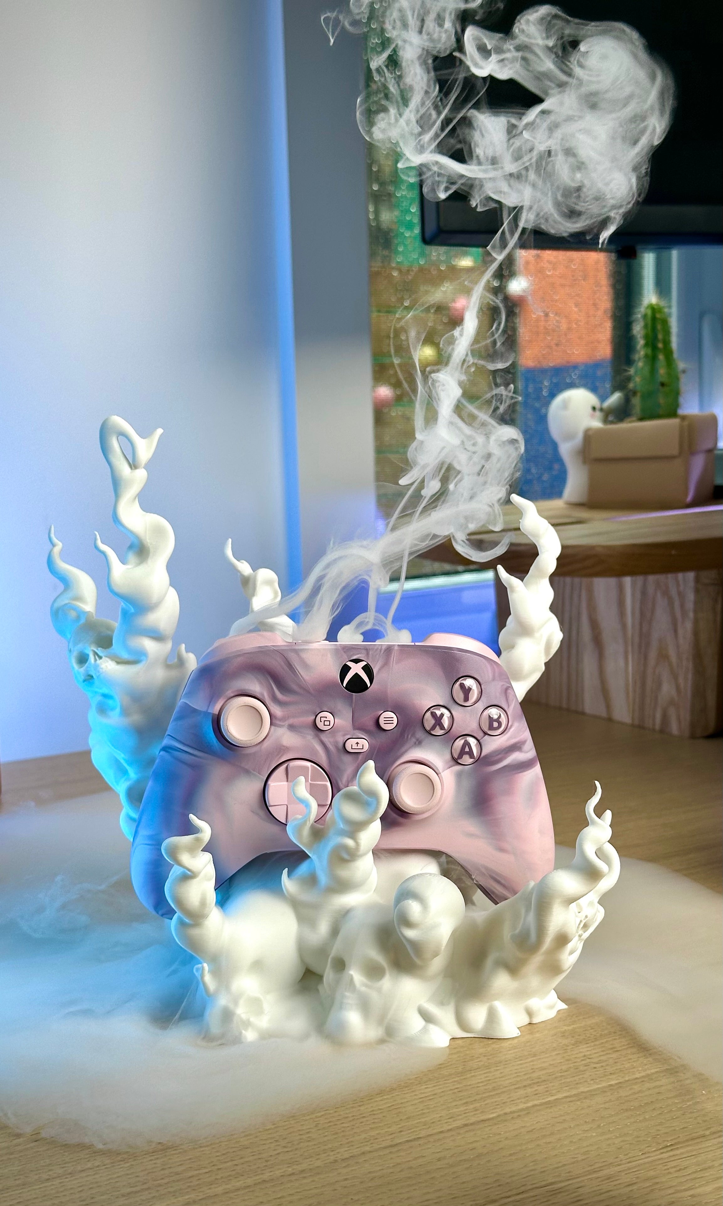 Skull Controller Stand for PS5 Xbox Switch