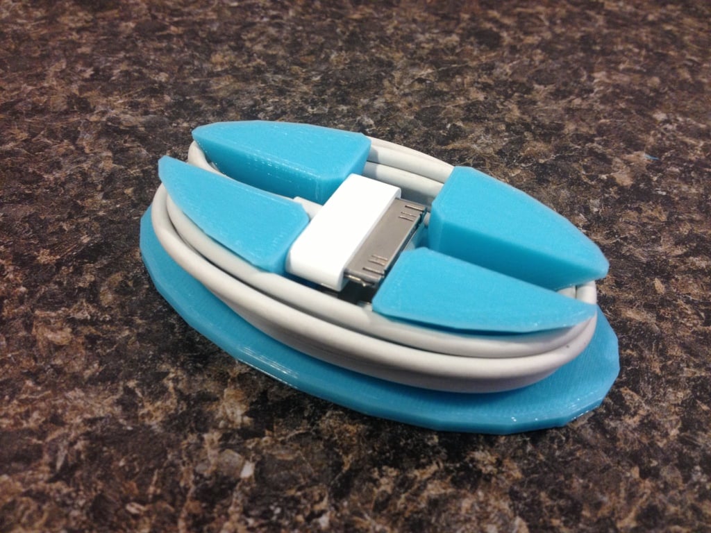 Cord Caddy for USB and mobile phone charger cables