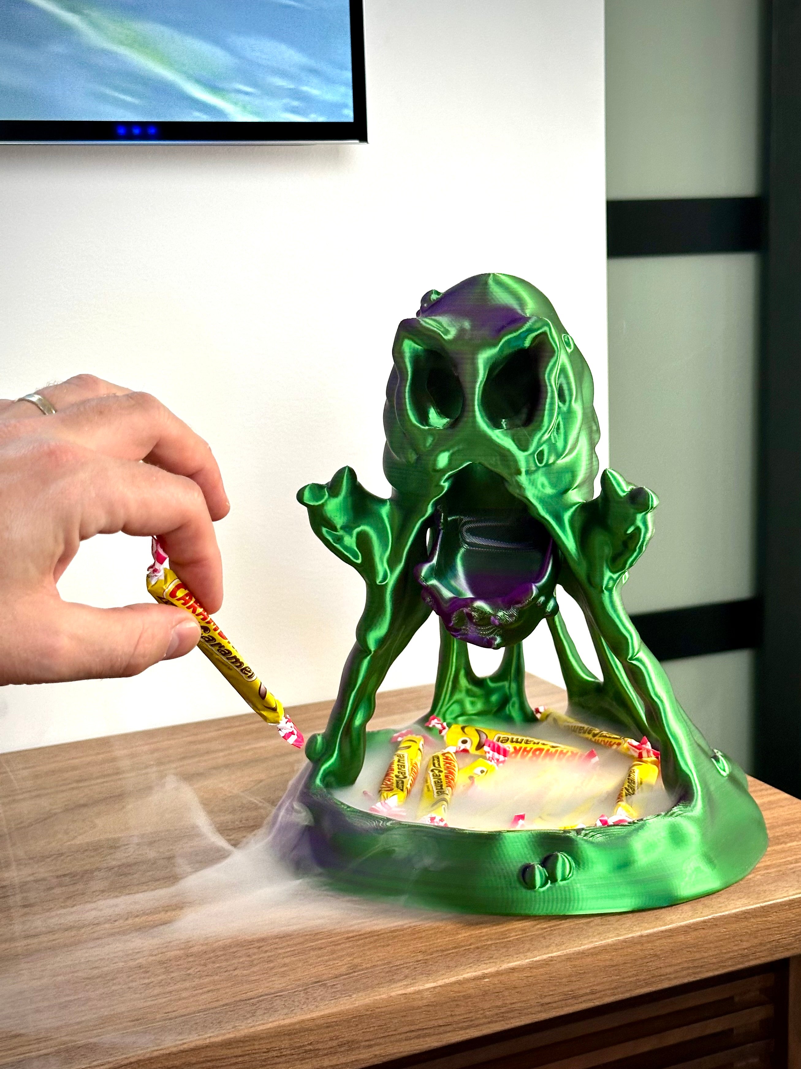 Slime Monster bowl for sweets and storage