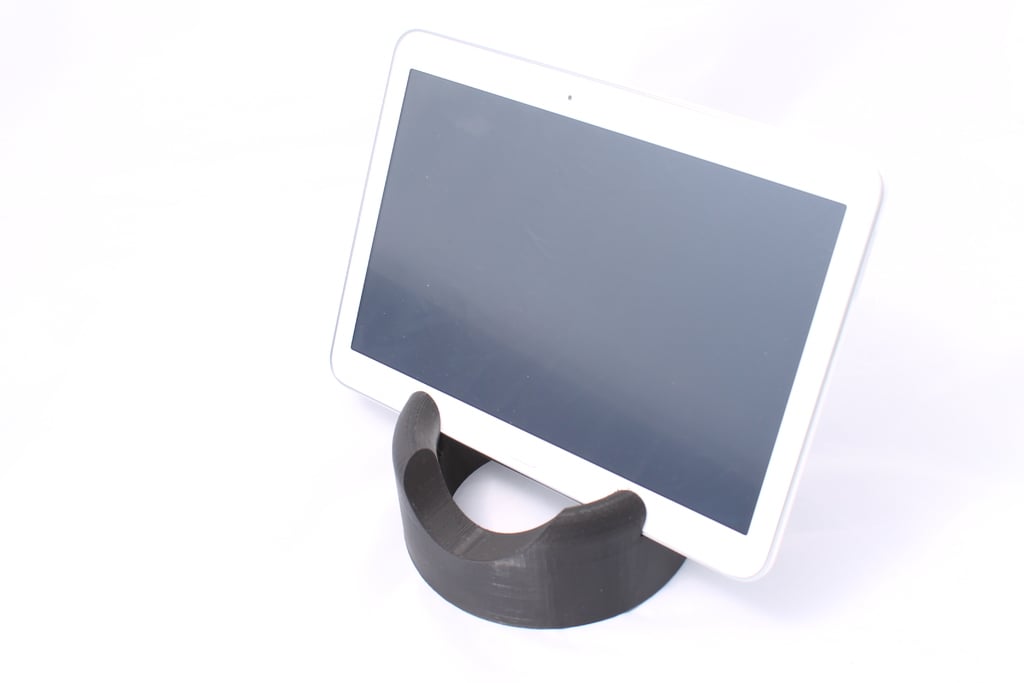 Charger-friendly tablet holder for Samsung Galaxy Tab 4