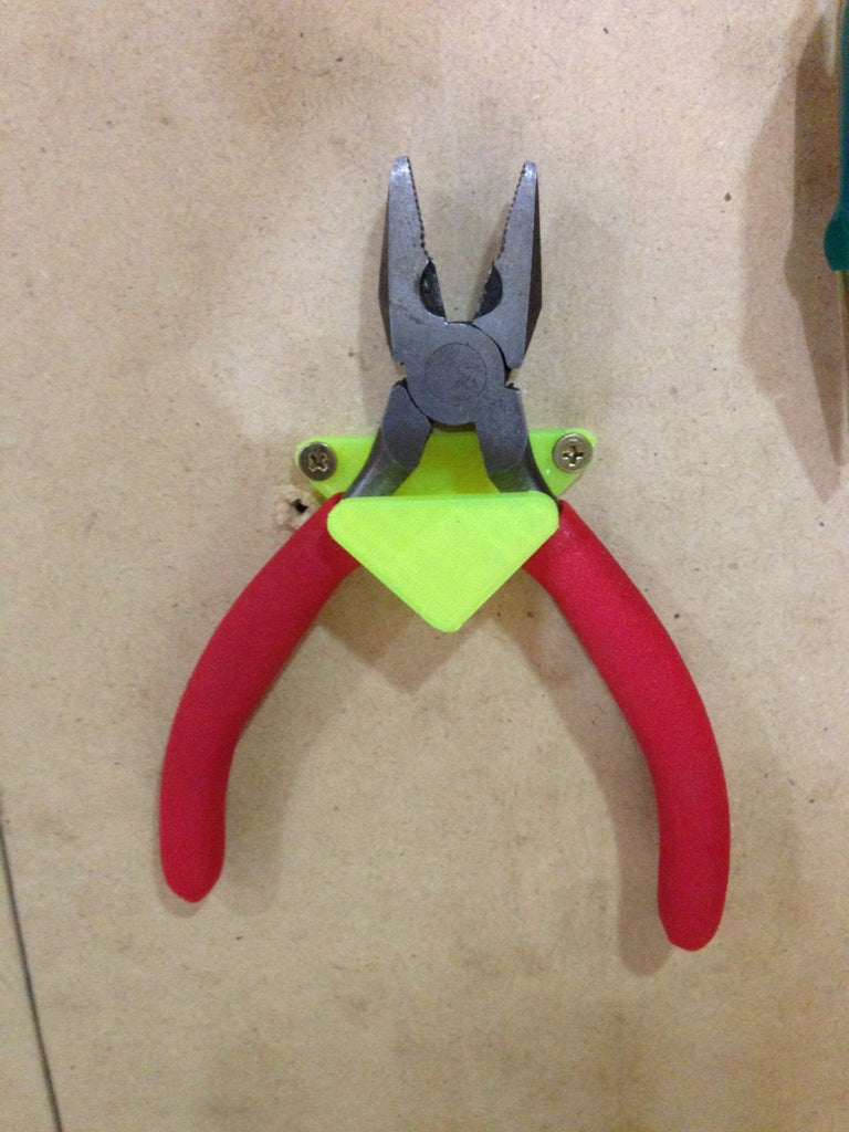 Customised tool holder for pliers