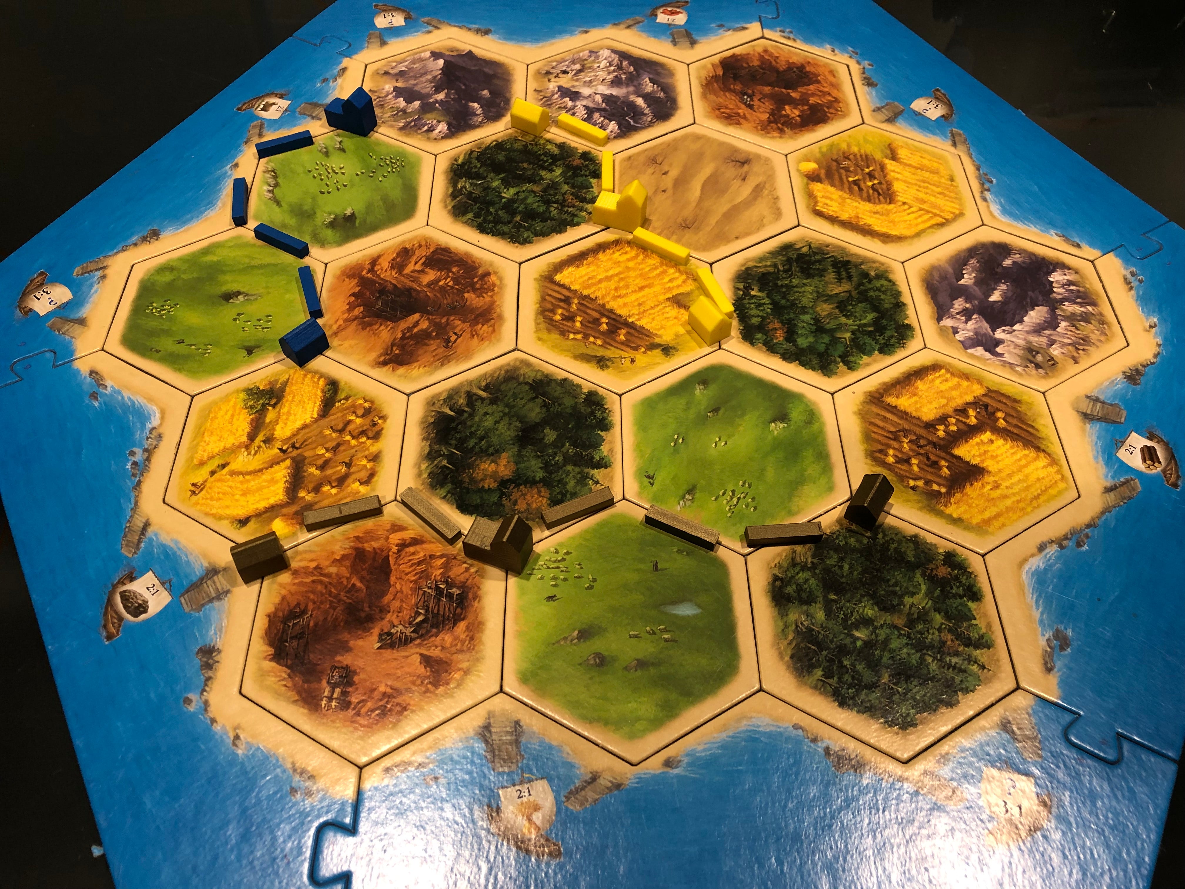 Catan Building Elements Set